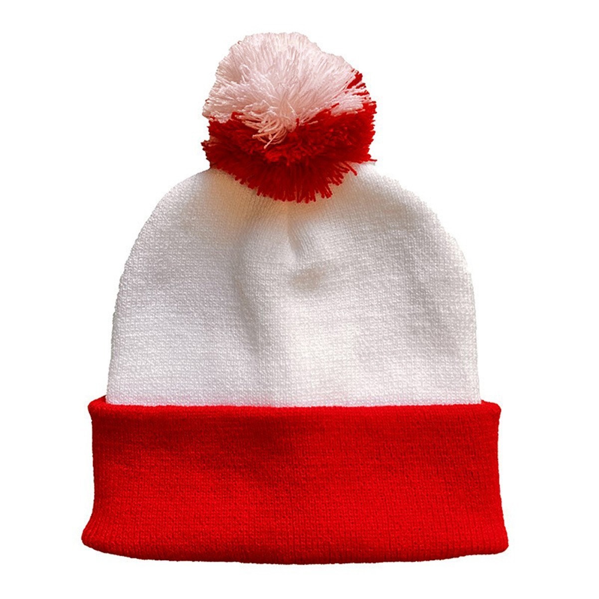 Red White Christmas Hat