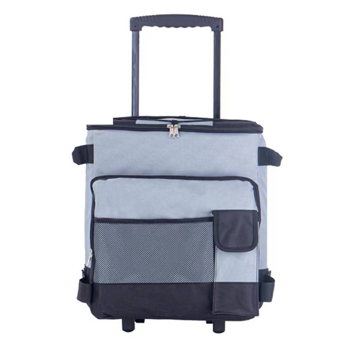 Rolling Picnic Cooler with Telescoping Handle and Wheel
