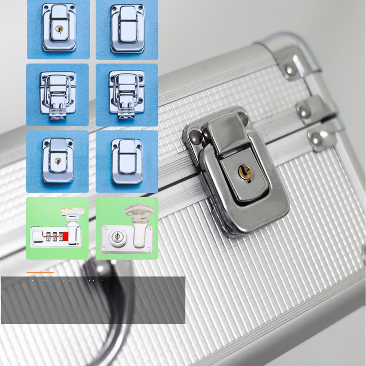 Durable Aluminum Tool Case with Buckle Lock