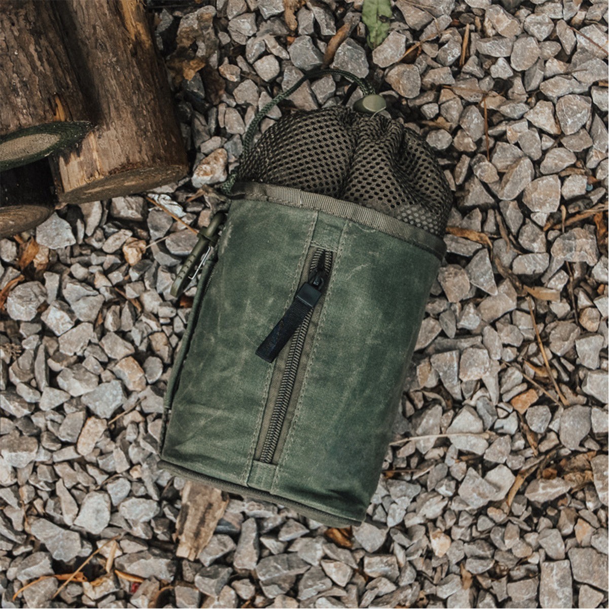 Canvas Water Bottle Pouch