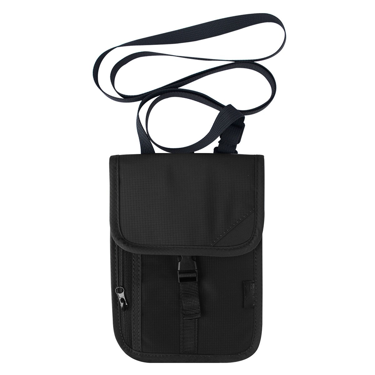 Travel Safe RFID Blocking Neck Wallet