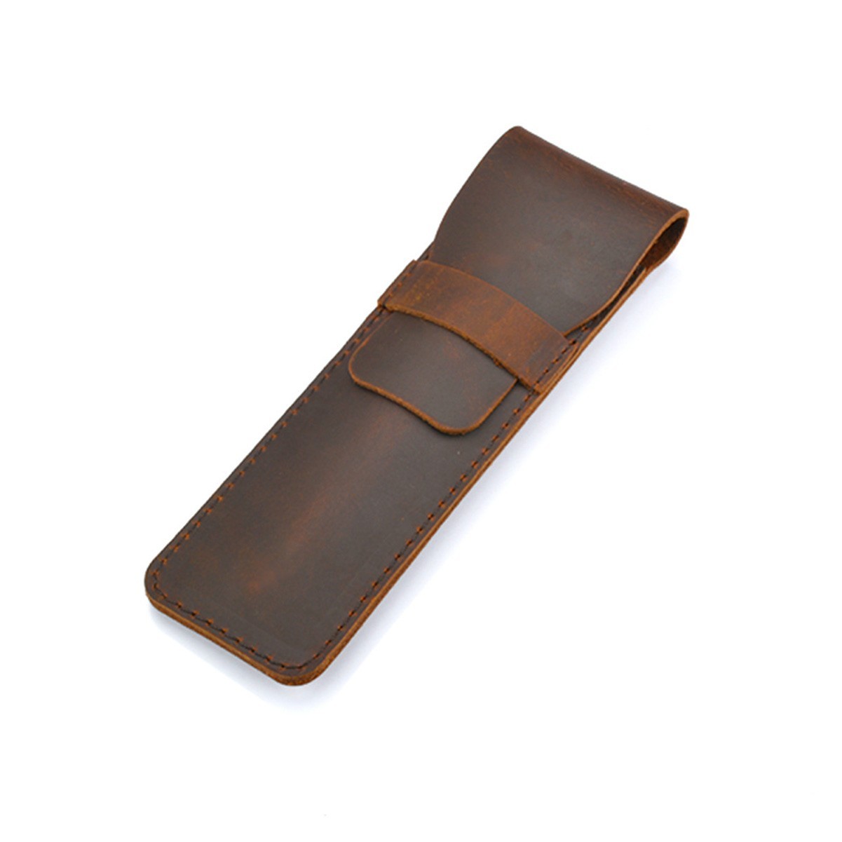 Handcrafted Calf Leather Pen Pouch