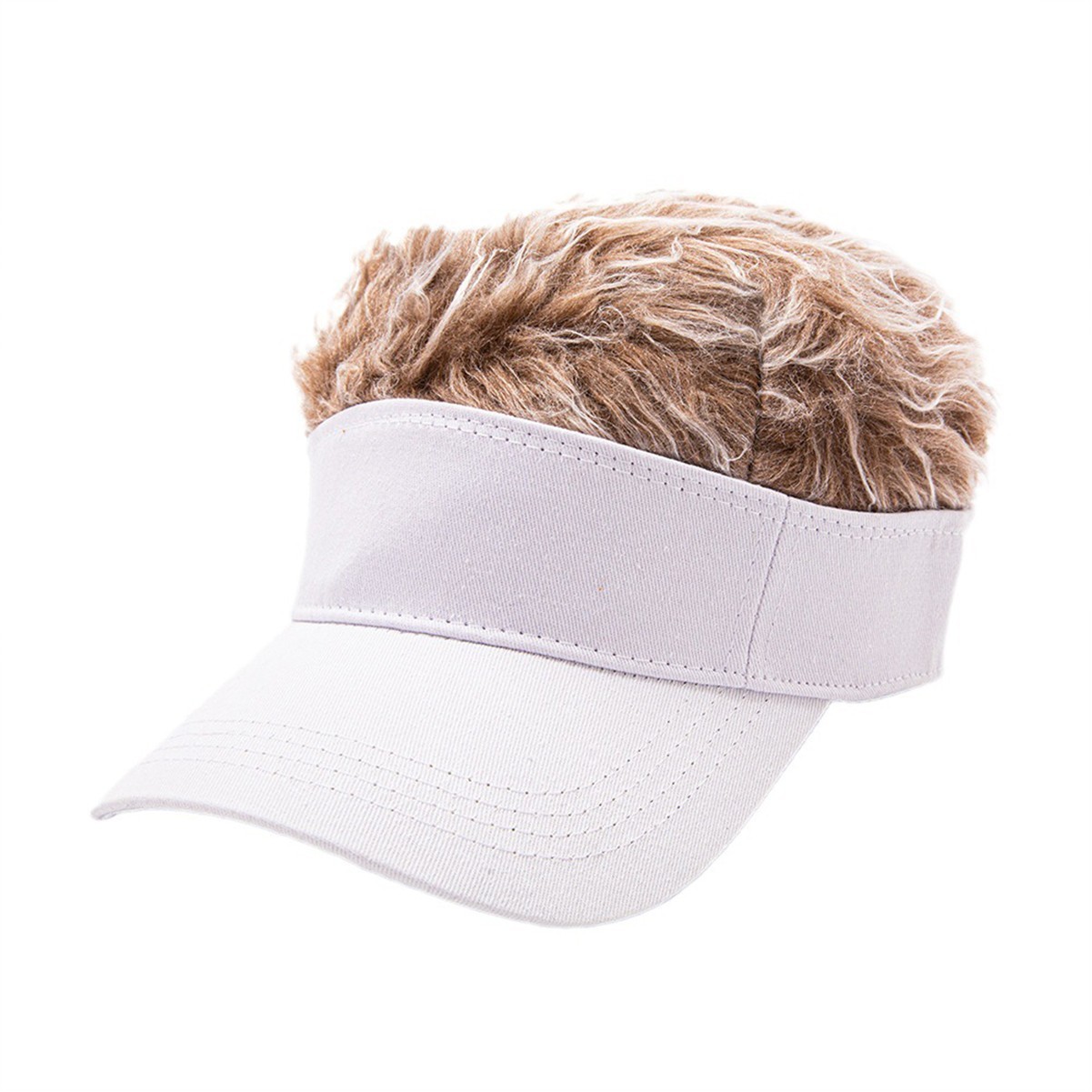 Wig Peaked Golf Cap