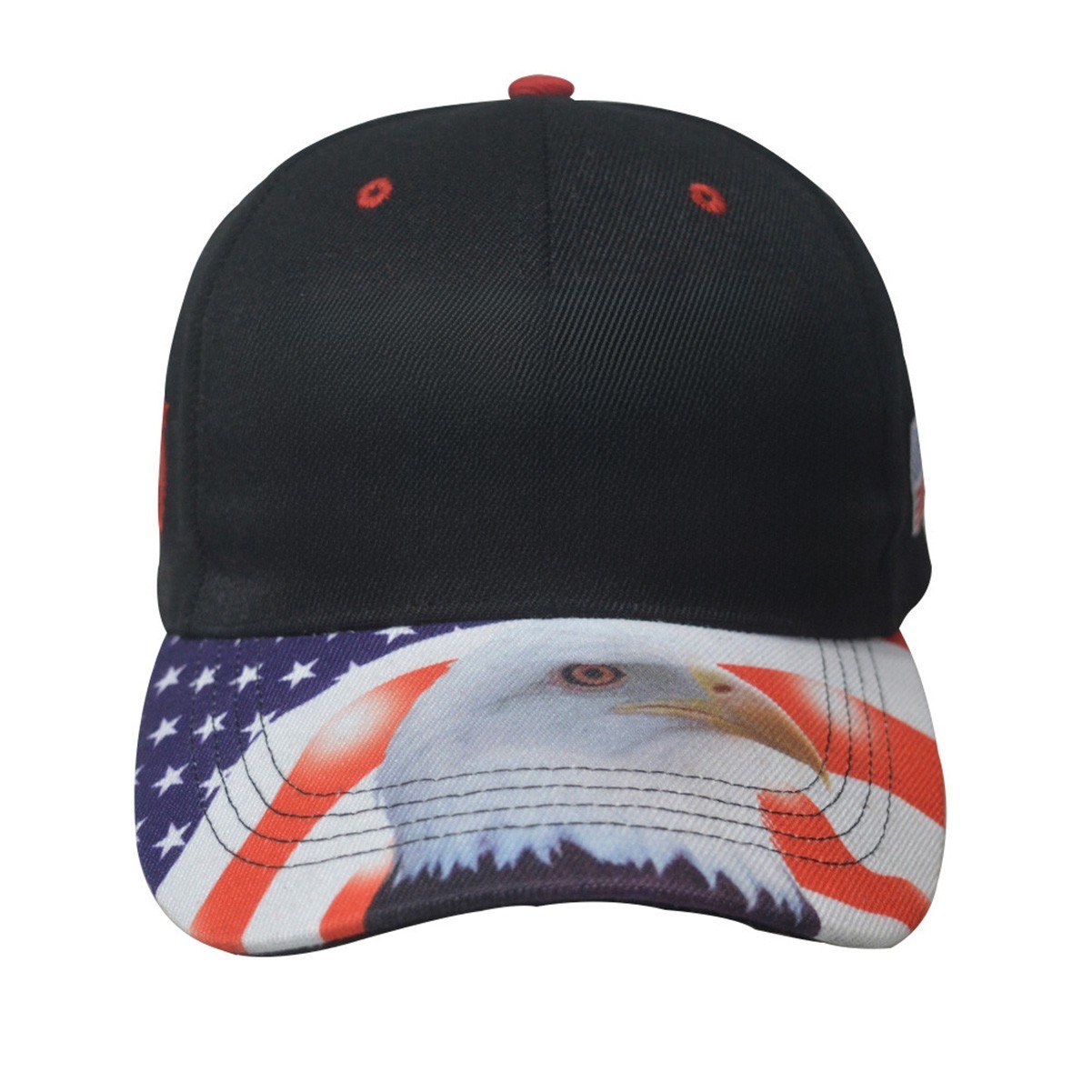 Embroidered Flag Cap