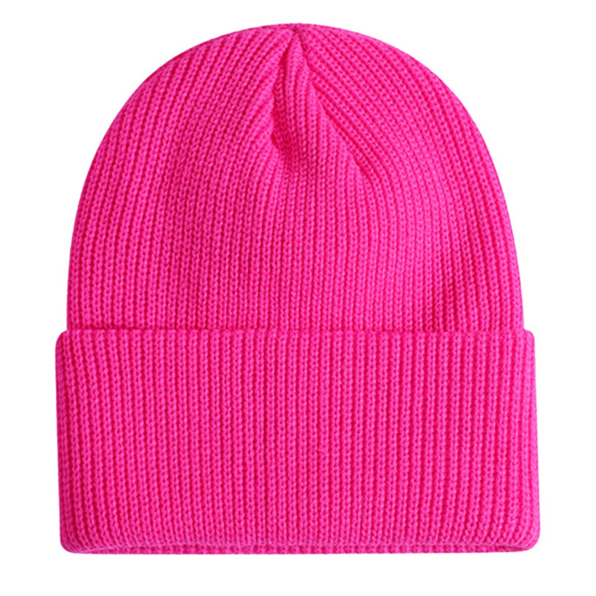 Stretchable Cuffed Beanie Hat
