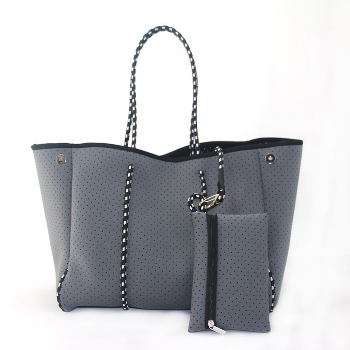 Luxury Neoprene Beach Bag with Expandable Capacity