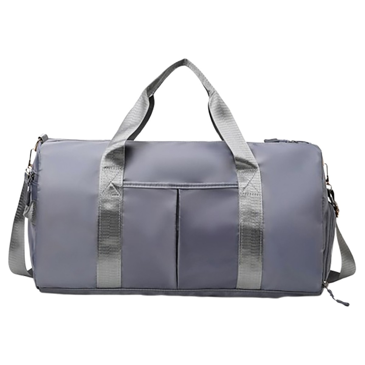 Sporty Waterproof Gym Duffel Bag with Shoe Storage and Wet/Dry Separation