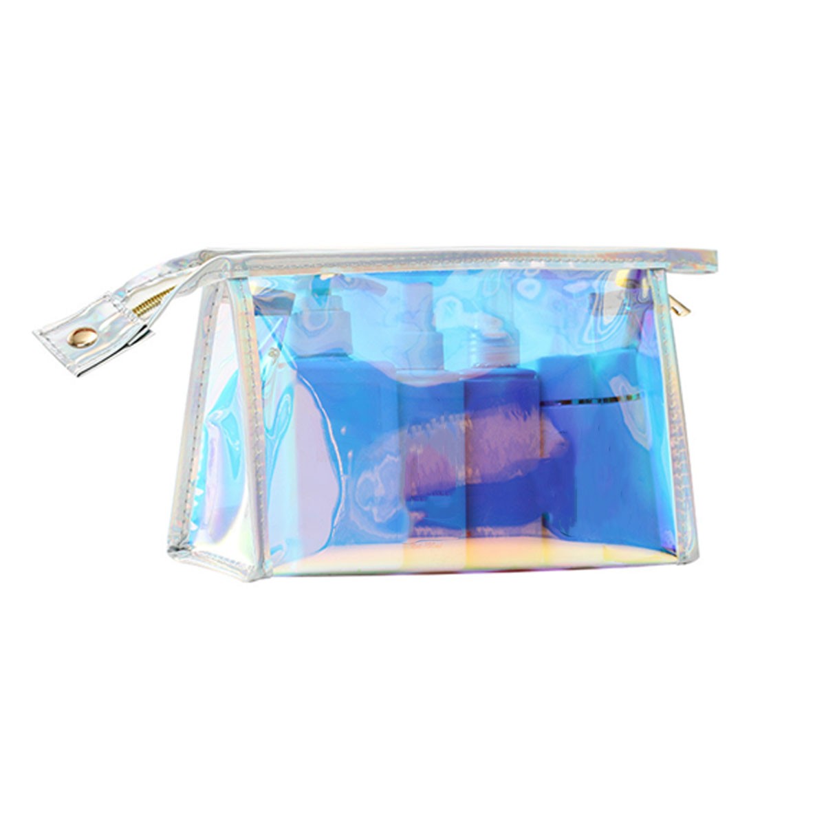 Color-Changing Transparent PVC Makeup Bag