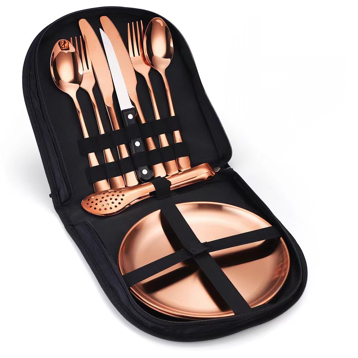 Portable Outdoor Picnic Tableware Bag