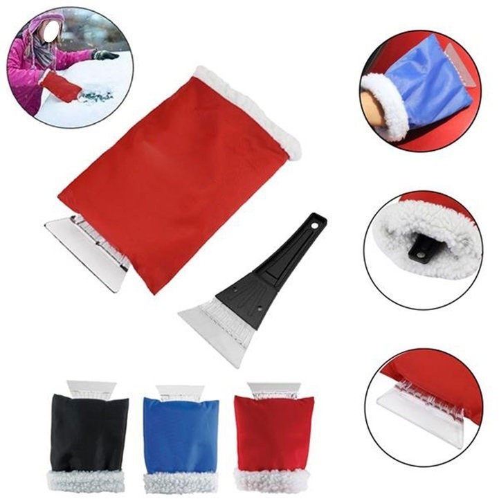 Ice Scraper Hand Mitten