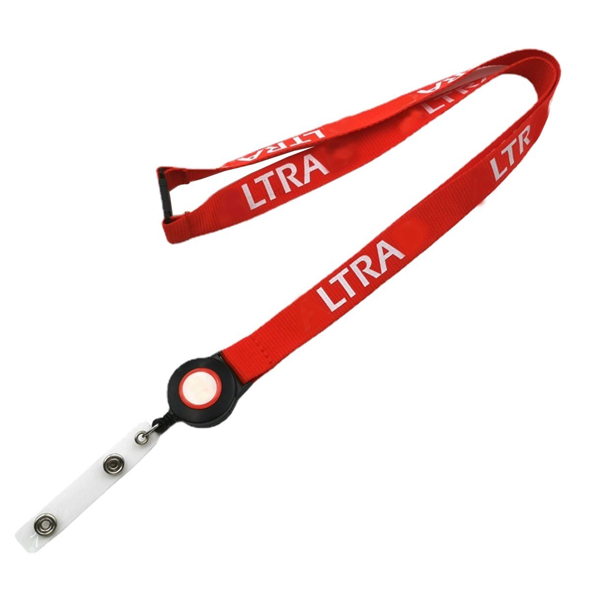 Polyester Lanyard w/ Badge Reel