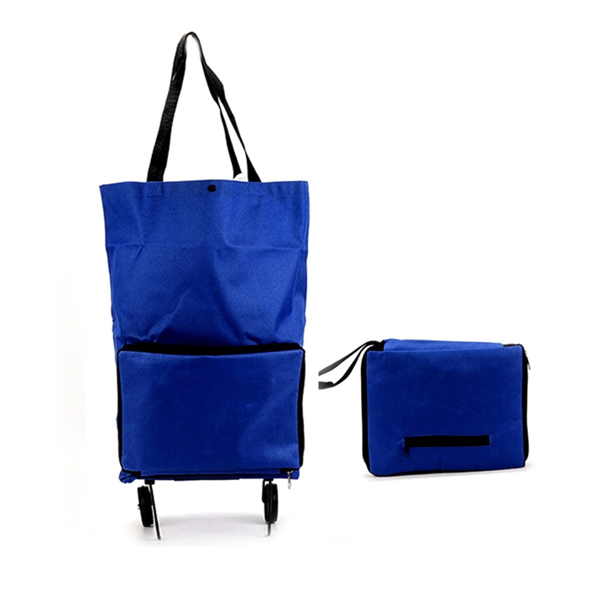 Collapsible Shopping Bag with Wheels