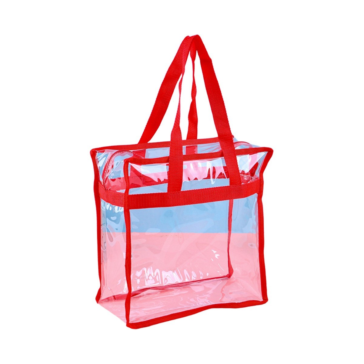 Clear PVC Stadium Tote Bag