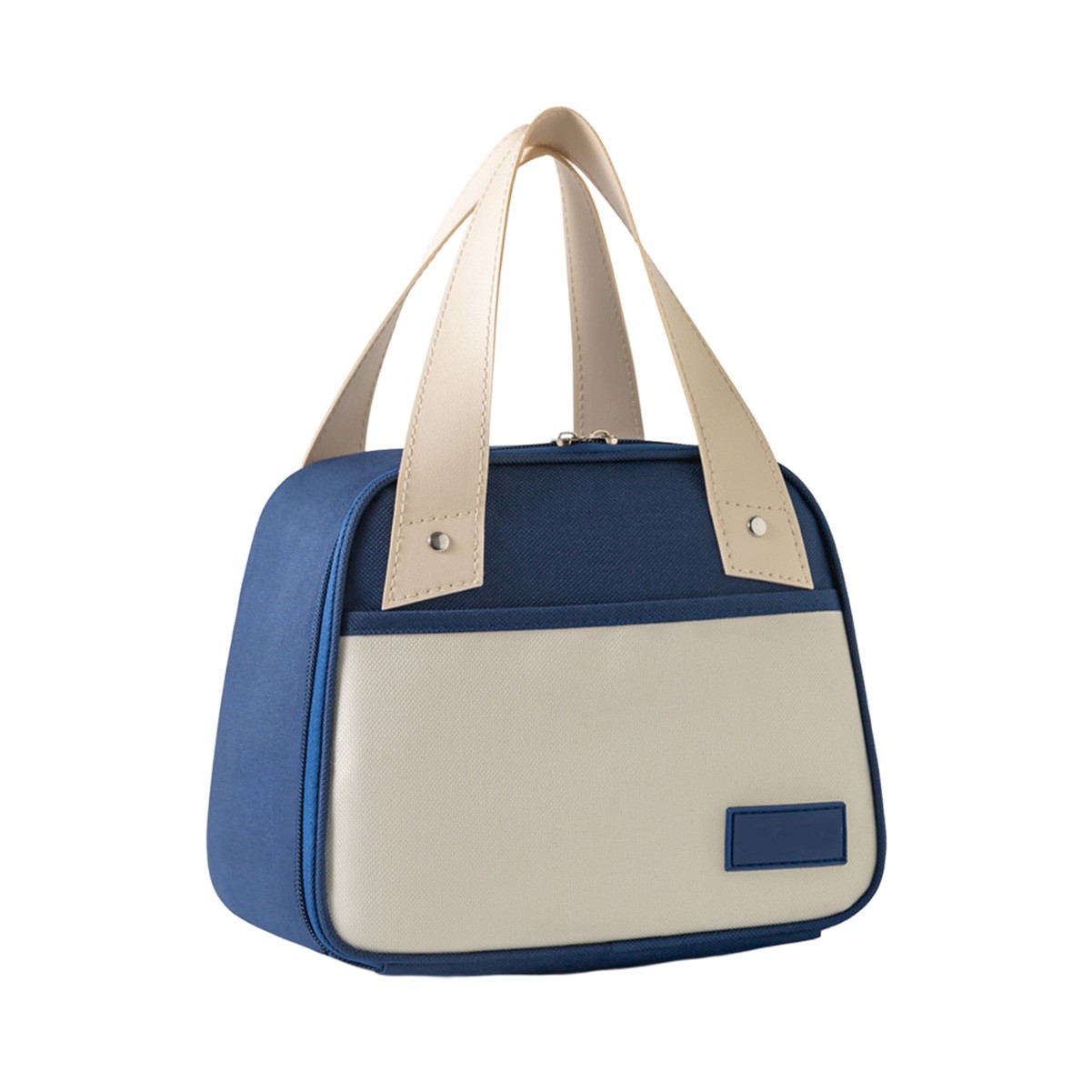 Trapezoidal Oxford Cloth Insulated Tote Bag