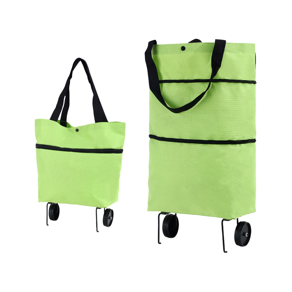 Collapsible Wheeled Shopping Bag
