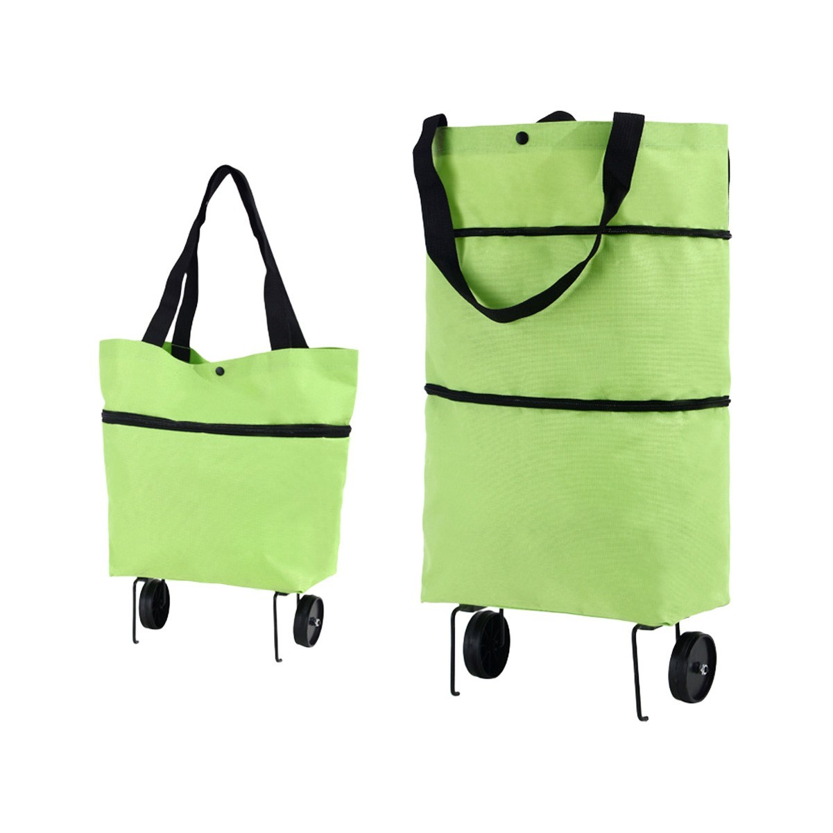 Collapsible Wheeled Shopping Bag