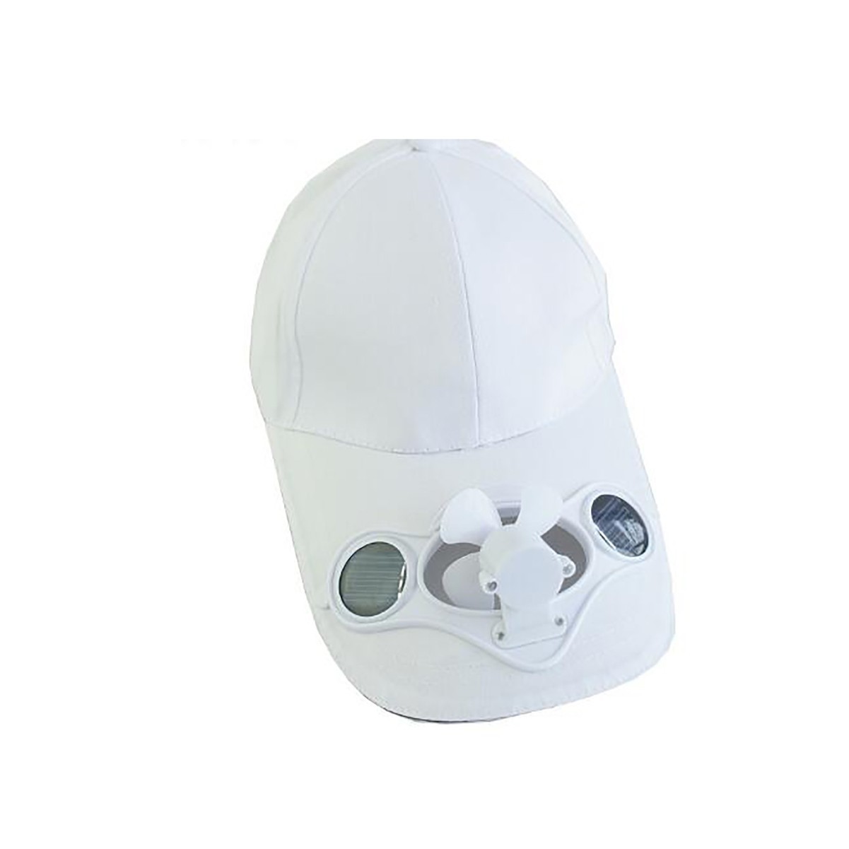 Solar Power Baseball Cap w/ Cool Fan