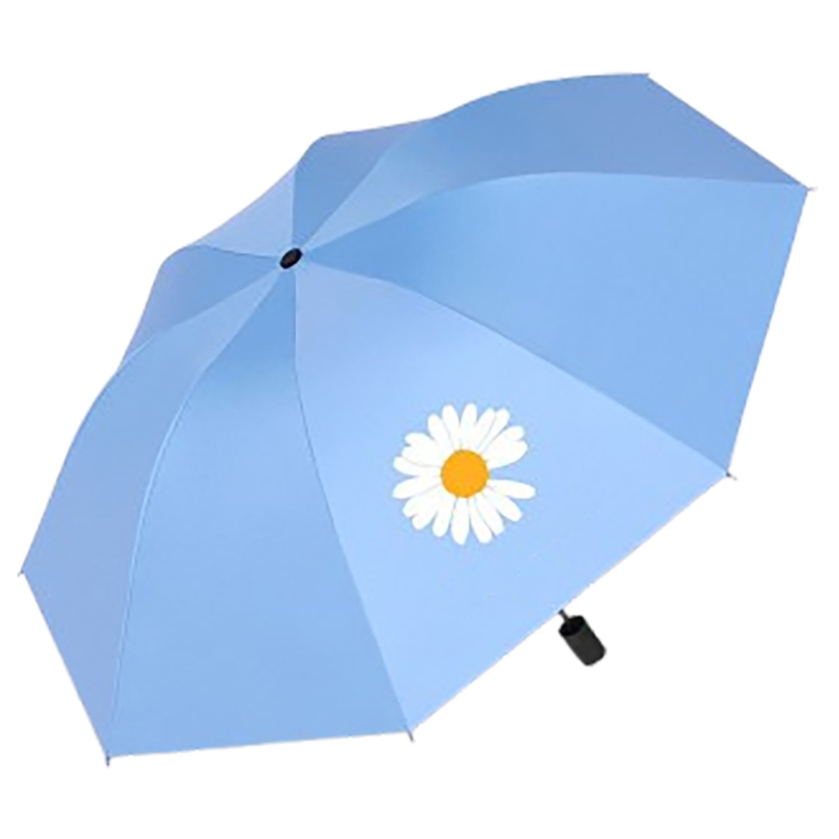Compact Dual-Purpose Umbrella with Automatic Open and Close