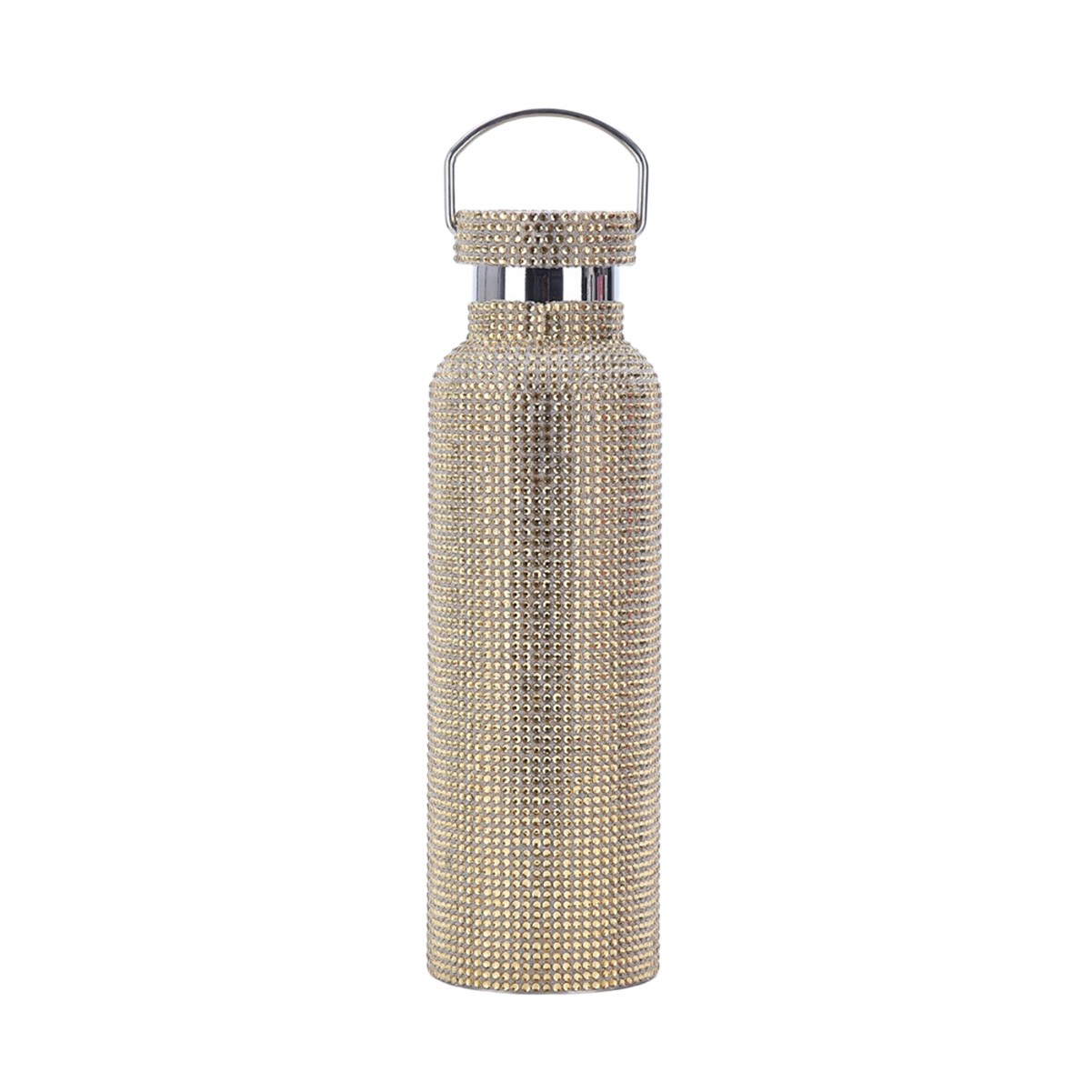 25 oz Sparkling Stainless Steel Rhinestone Water Bottle