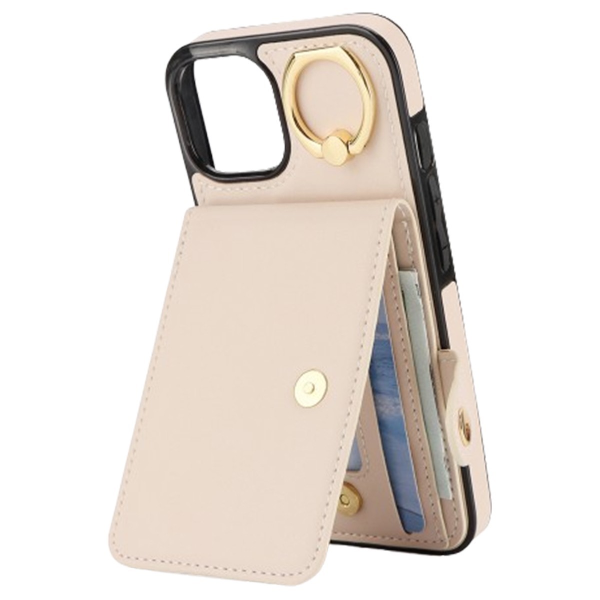 Leather Phone Card Holder