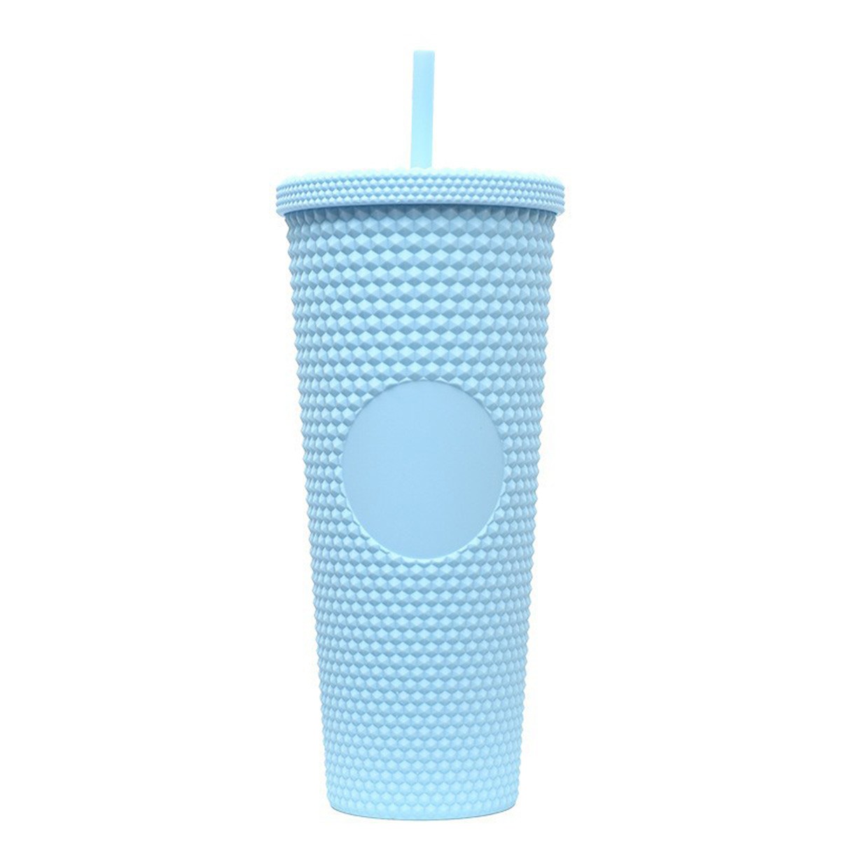24oz Matte Studded Tumbler with Lid & Straw