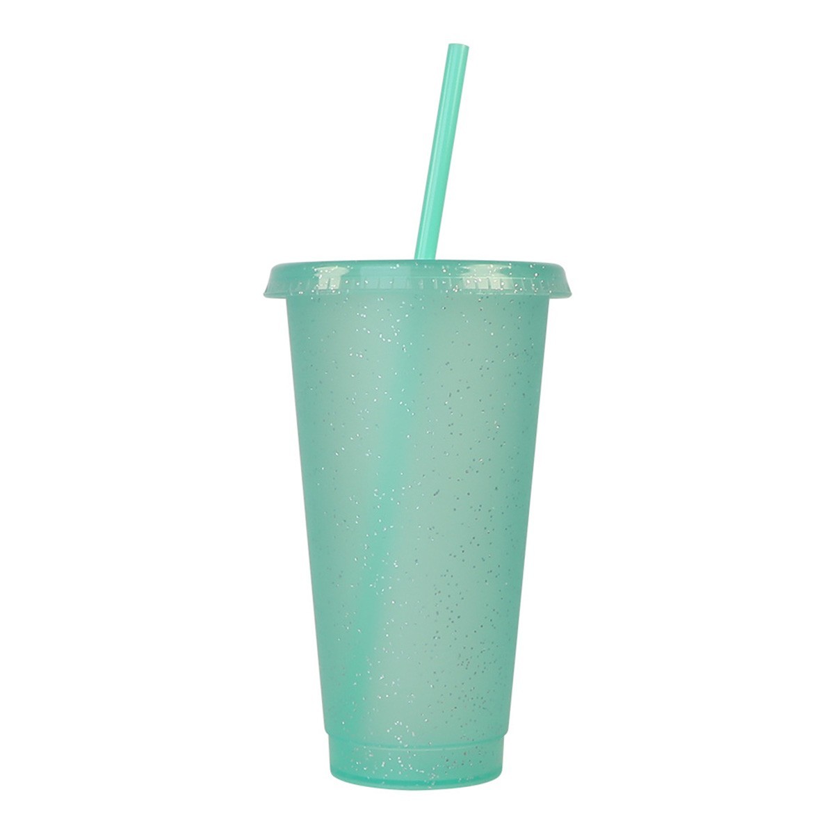 24OZ Reusable Colorful Insulated Tumbler with Straw