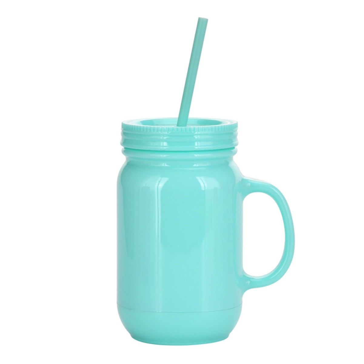 20oz Insulated Jar Style Tumbler with Reusable Straw
