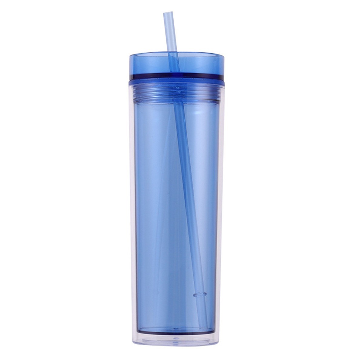 16 Oz Double Wall Insulated Slim Acrylic Tumbler