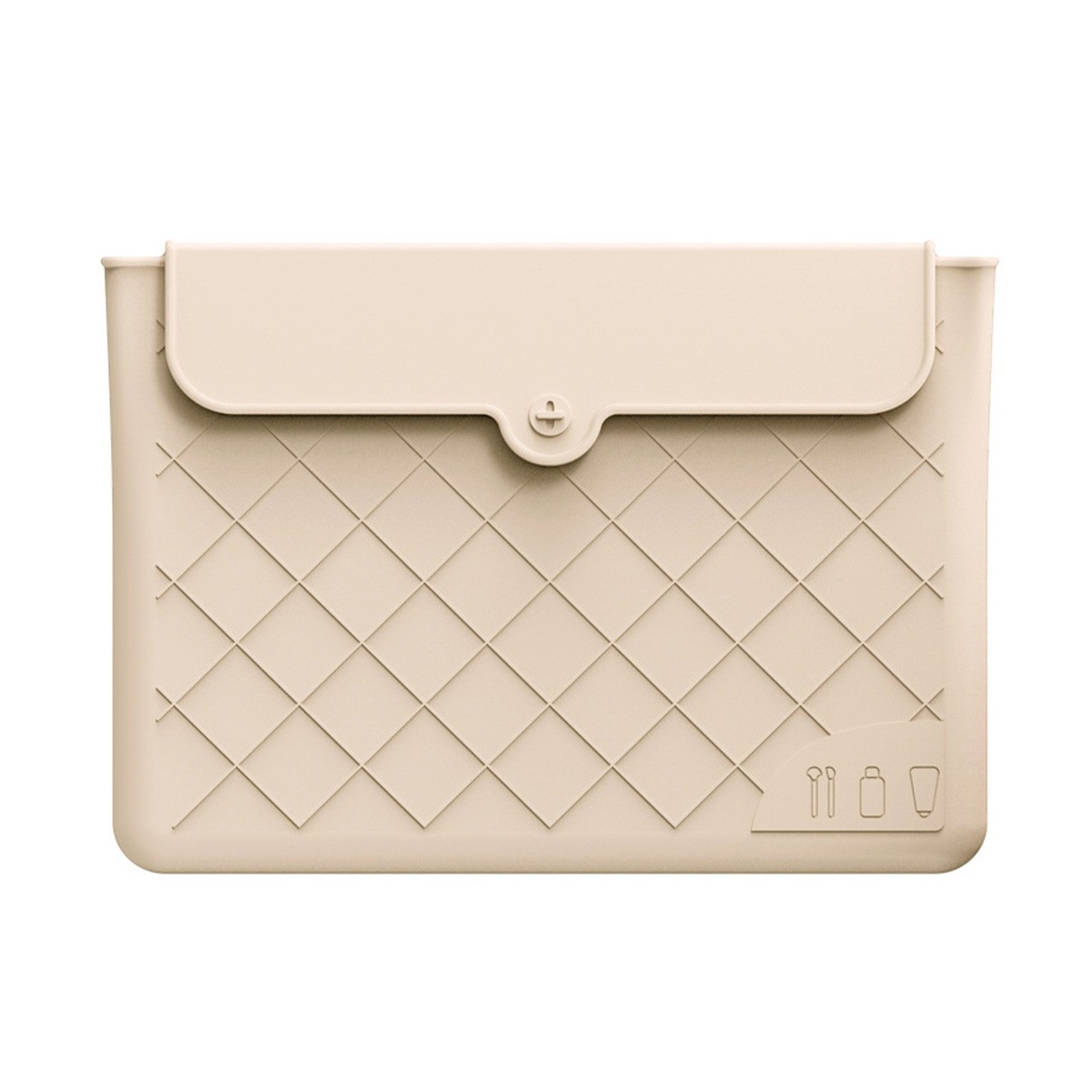 Flexible Silicone Travel Makeup Pouch