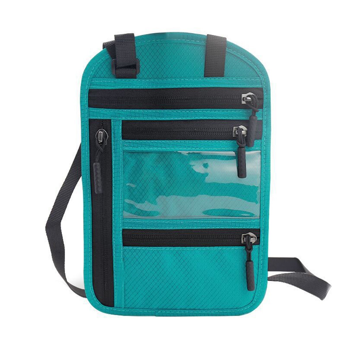 RFID Shielded Neck Pouch Wallet