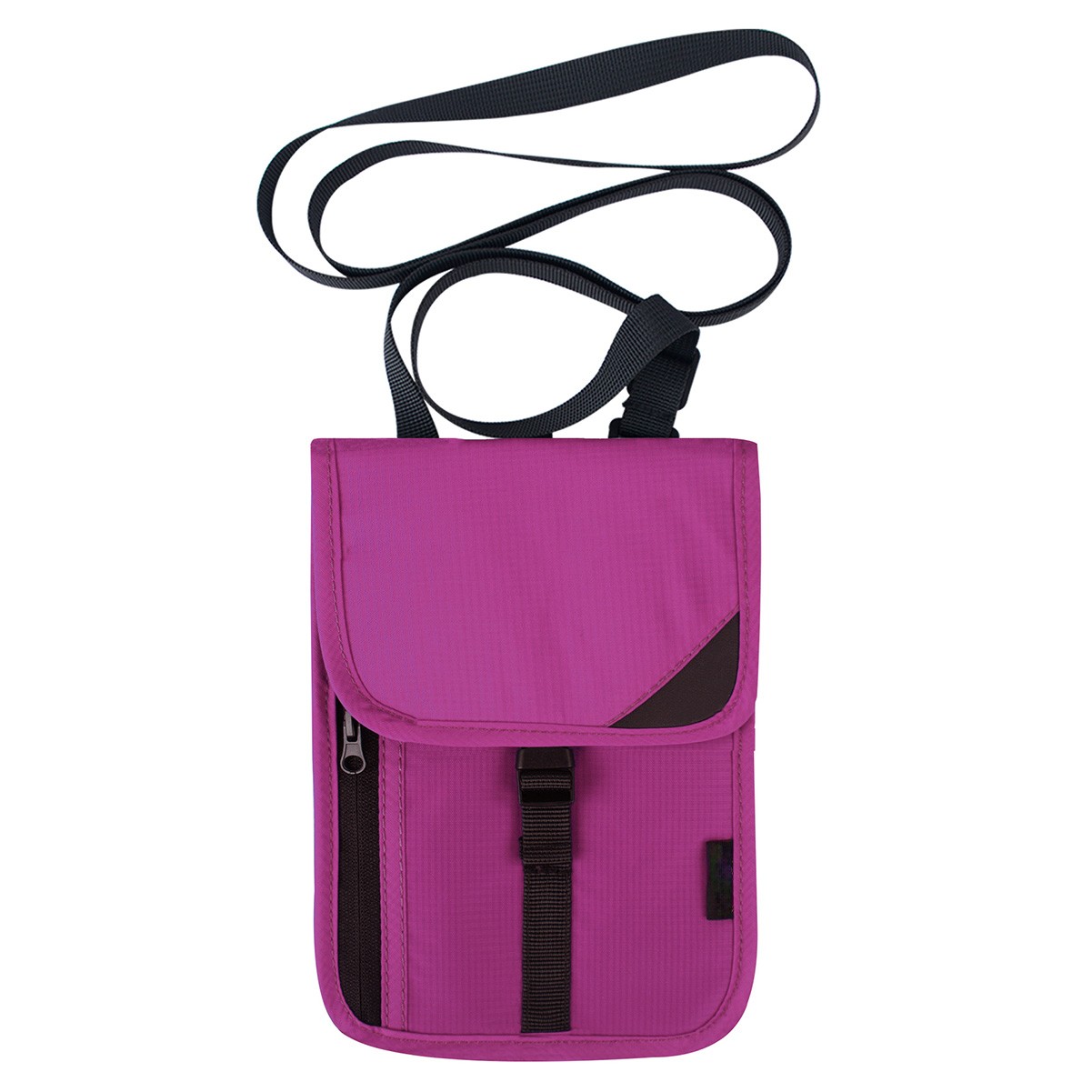 Travel Safe RFID Blocking Neck Wallet