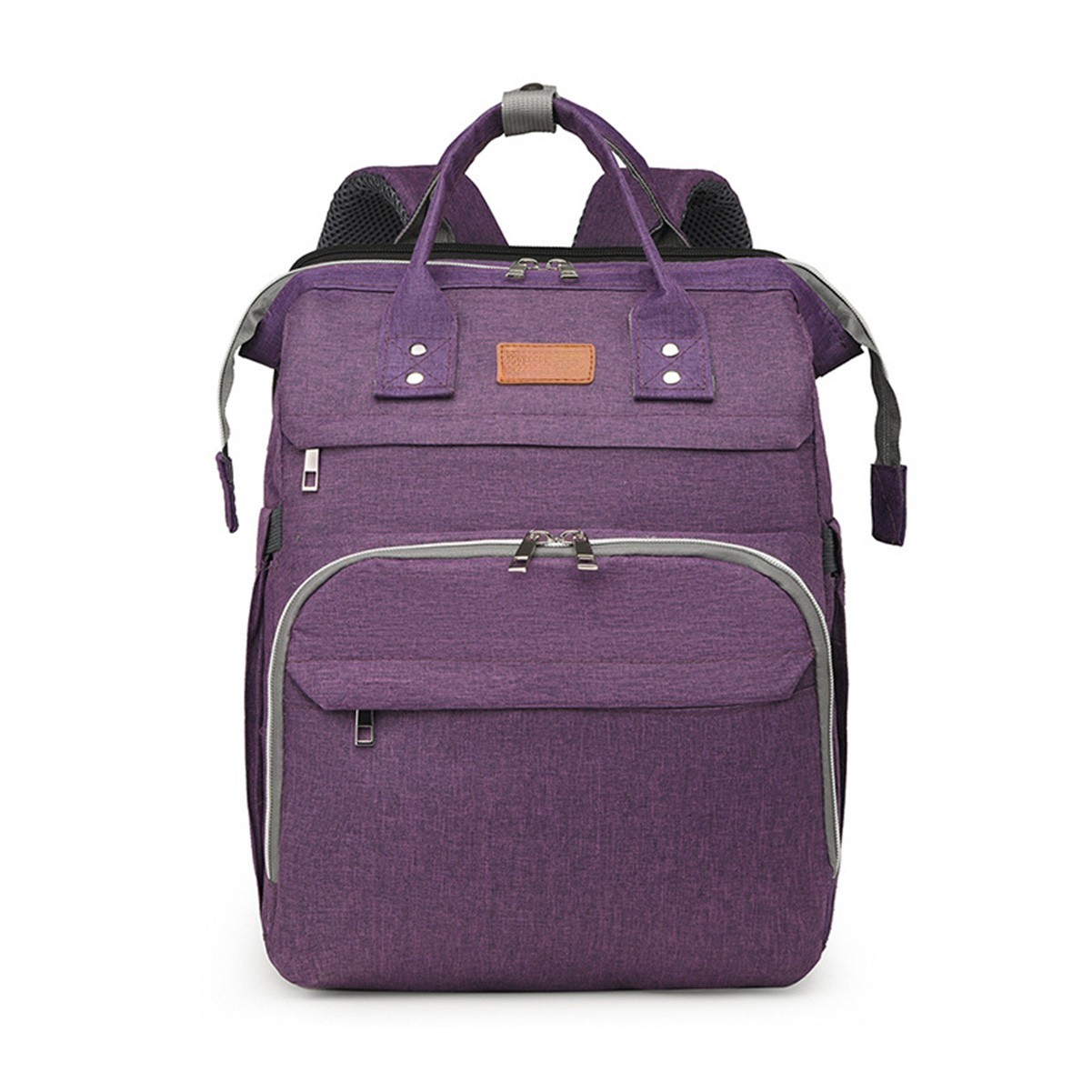 Nylon Laptop Backpack with USB Port and Anti-Theft Pocket