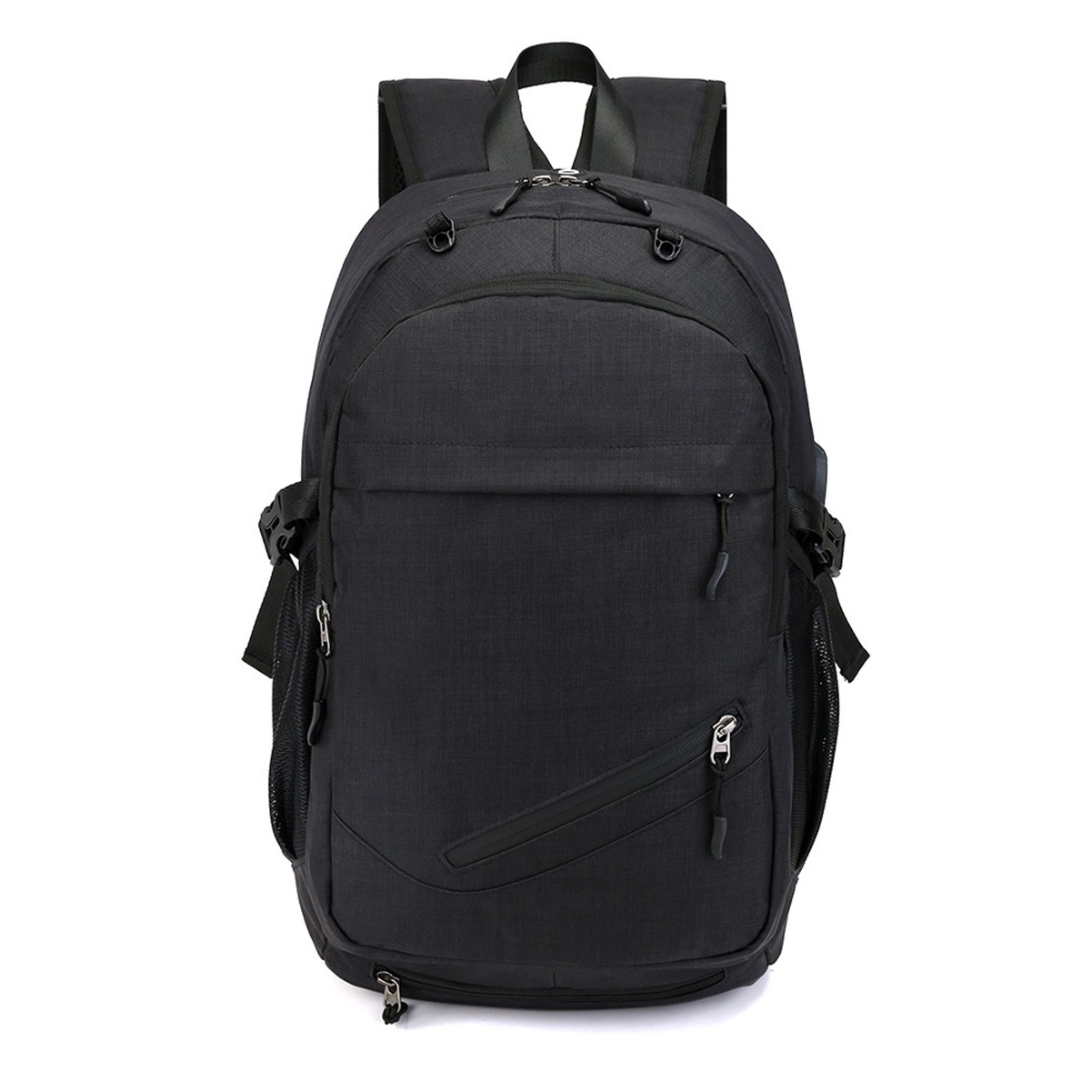 Sports Gear Backpack with Hidden Ball Compartment and USB Port