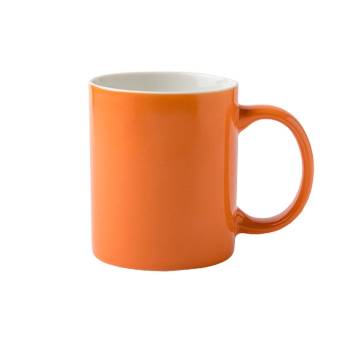 12oz Wooden Handled Ceramic Mug