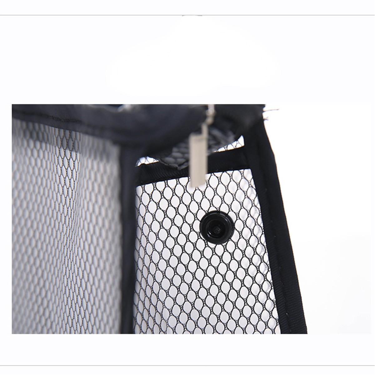 PVC Mesh Translucent Handled Travel Makeup Bag