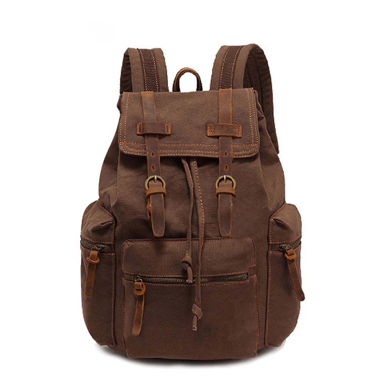 High Capacity Canvas Vintage Backpack