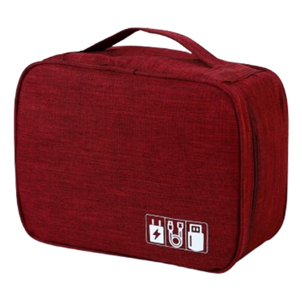 Portable Data Cable Organizer Bag