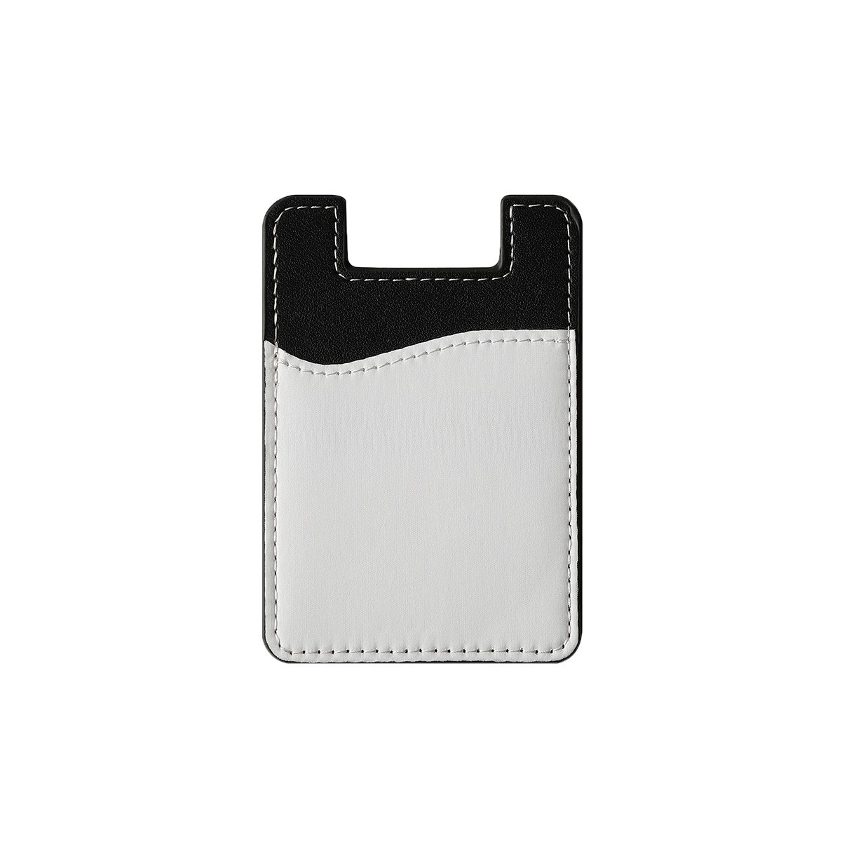 Double-Layer Silicone Card Phone Wallet