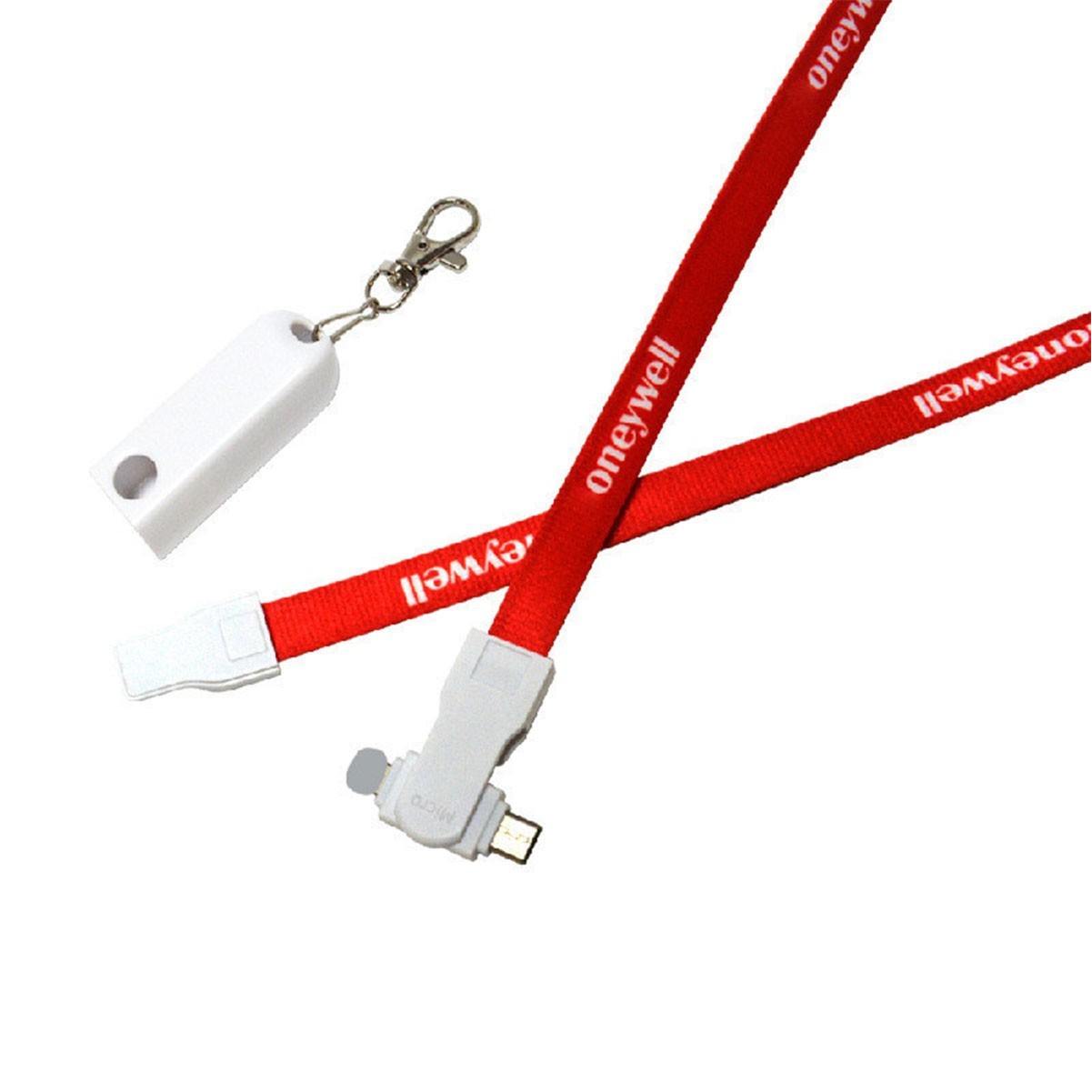 3" 1 USB Charging Lanyard