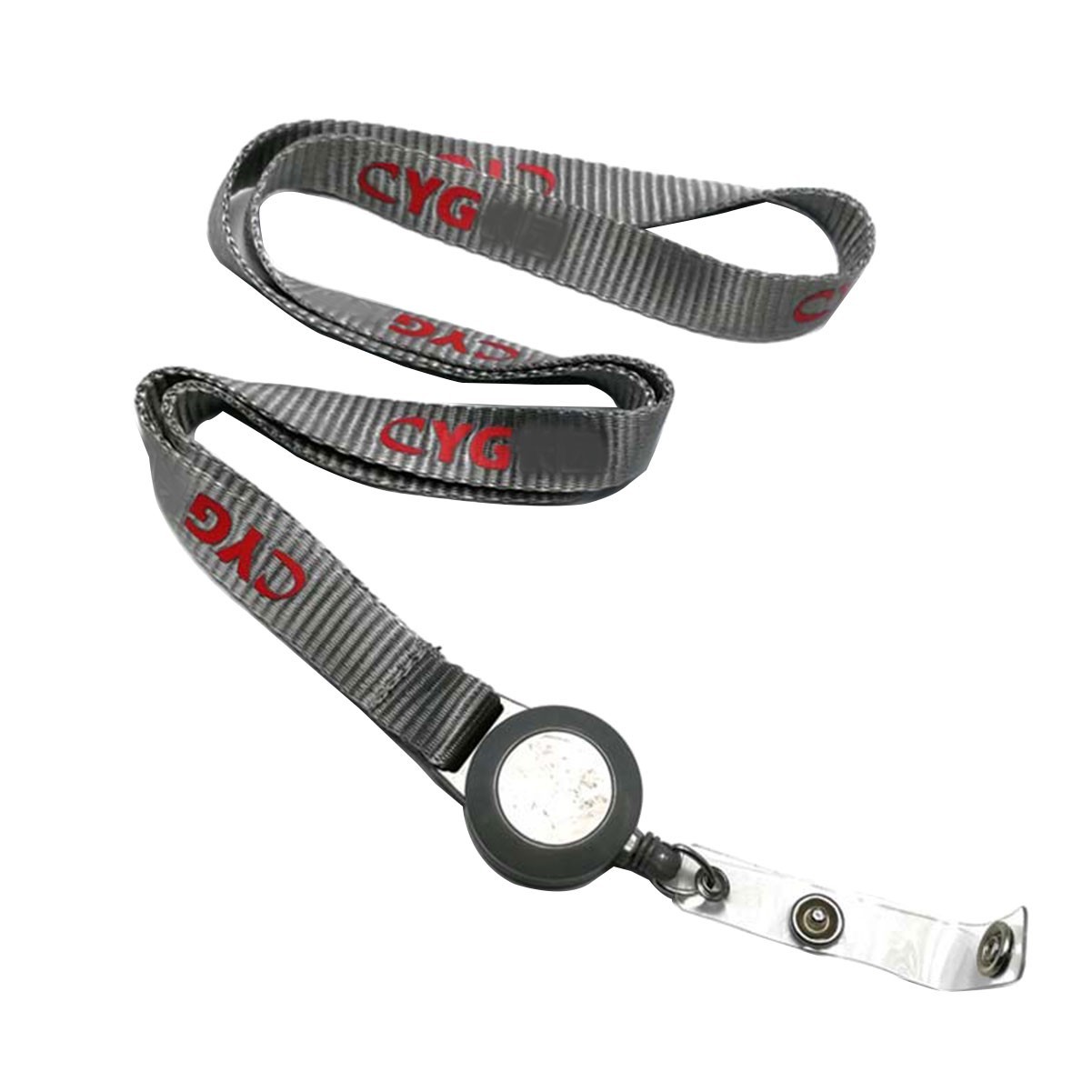 Polyester Lanyard w/ Badge Reel