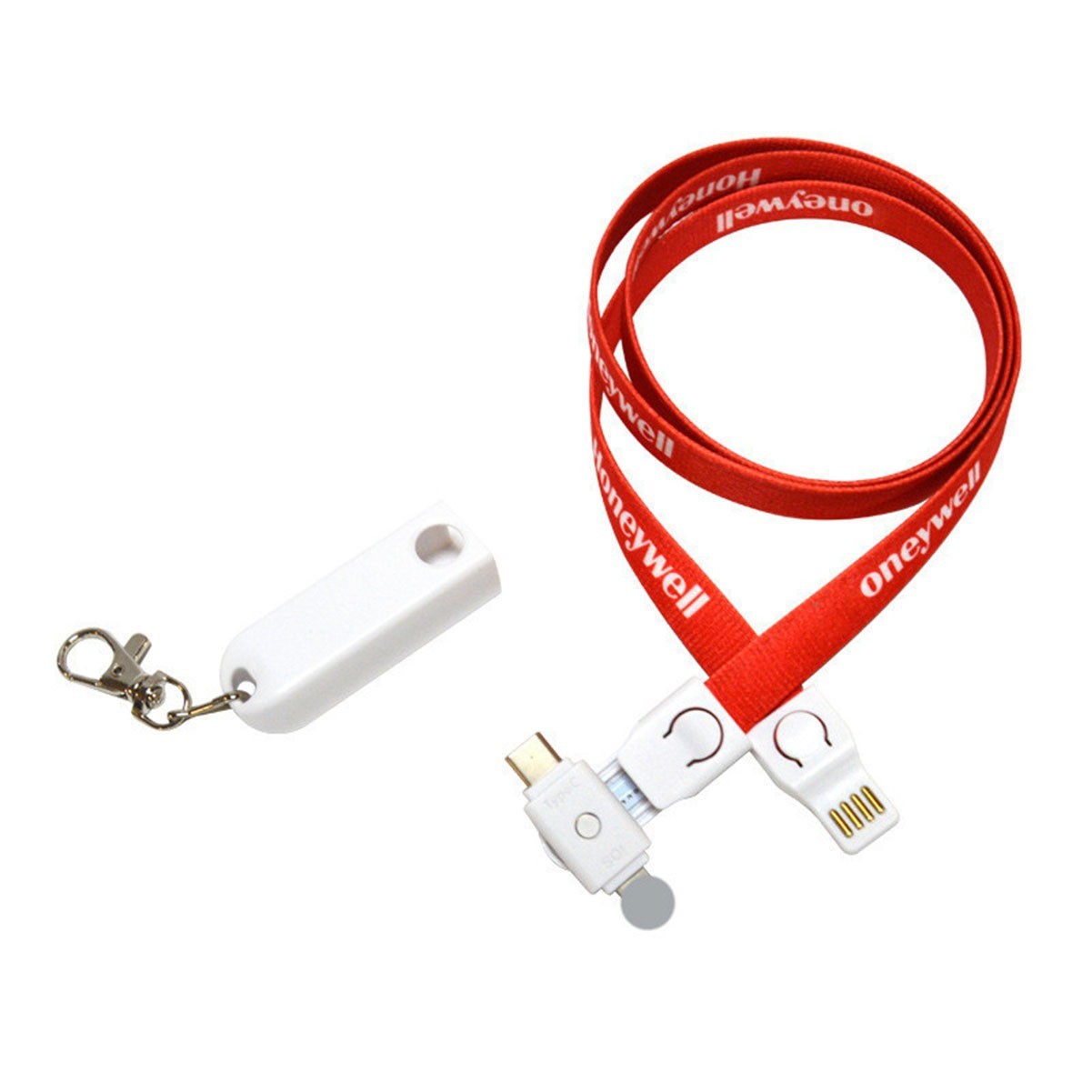 3" 1 USB Charging Lanyard