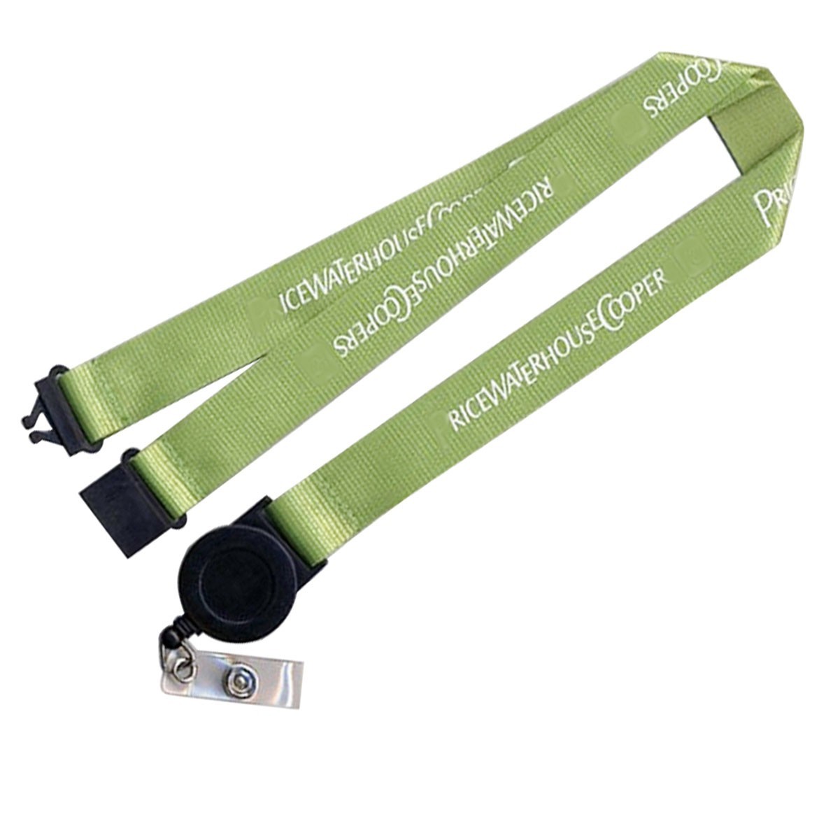 Polyester Lanyard w/ Badge Reel
