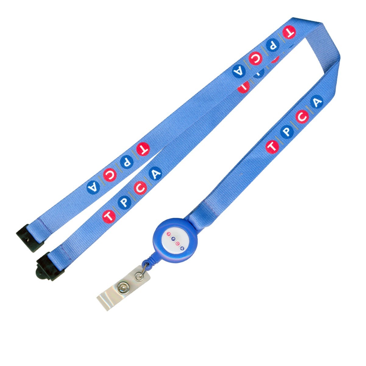 Polyester Lanyard w/ Badge Reel