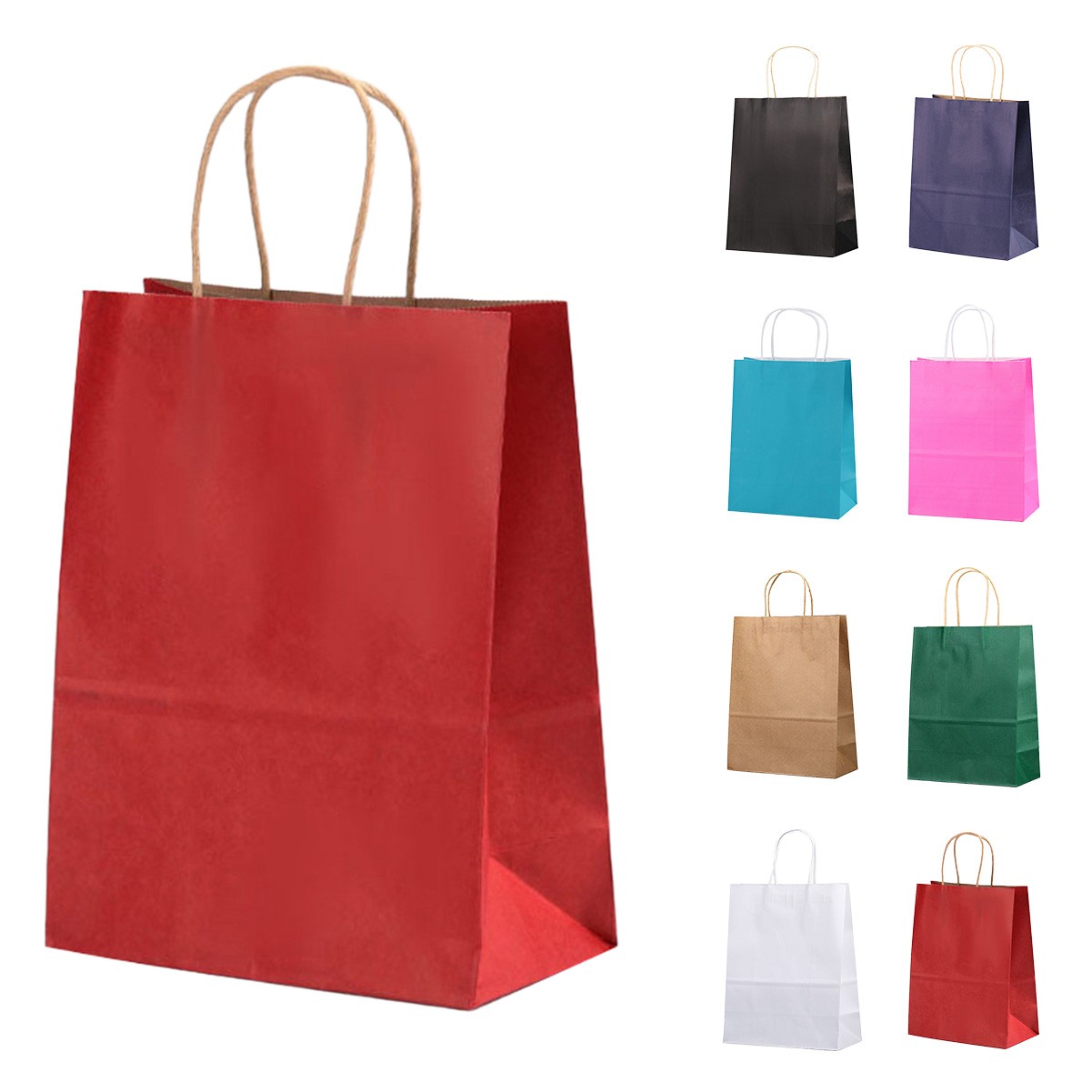 Kraft Paper Shopping Tote Bag