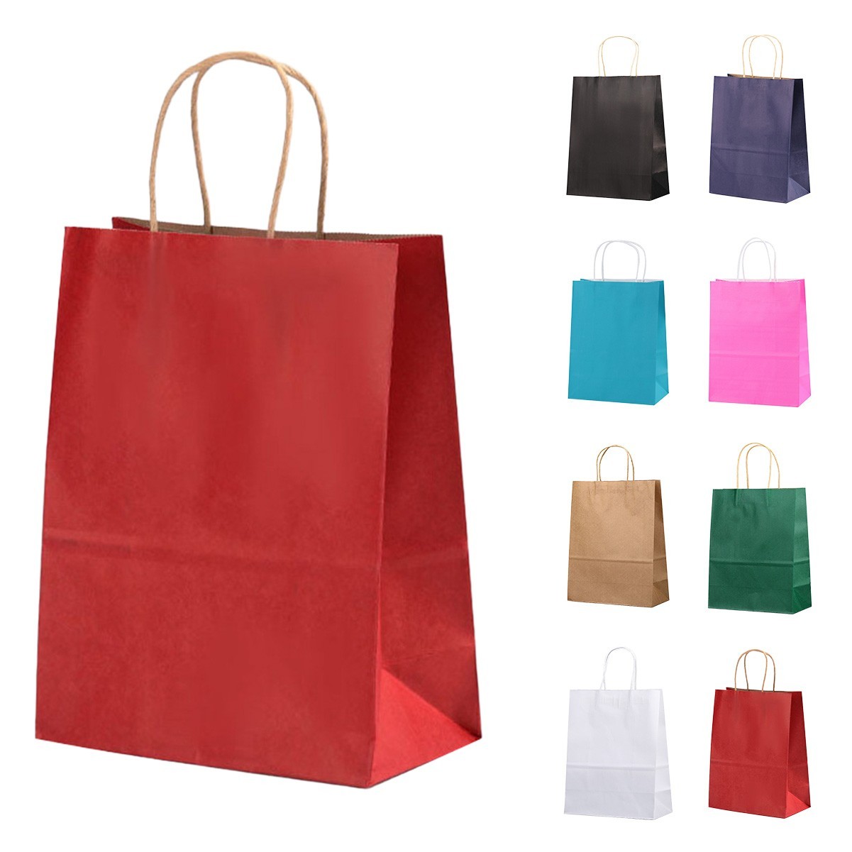 Kraft Paper Shopping Tote Bag