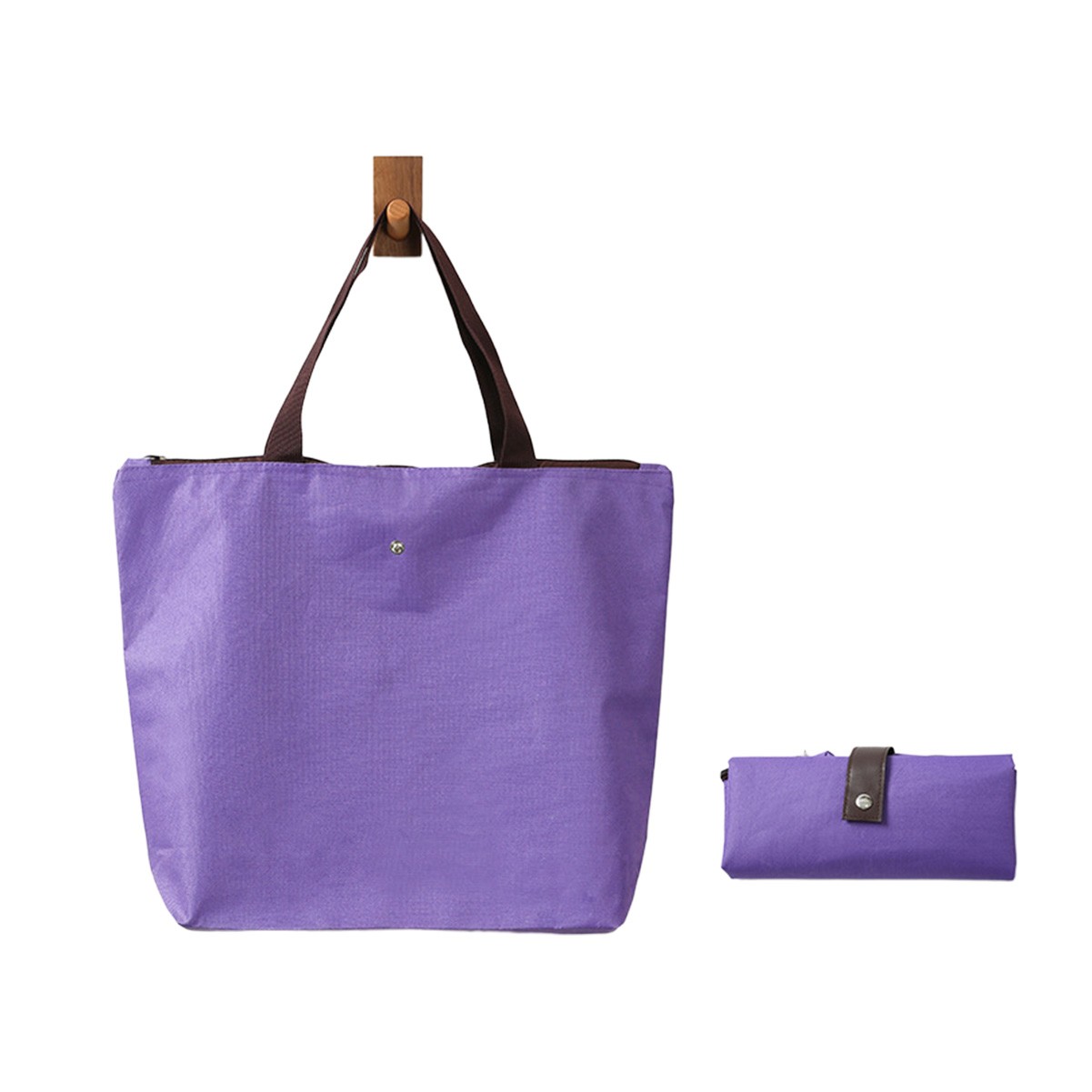 Compact Foldable Grocery Tote Bag