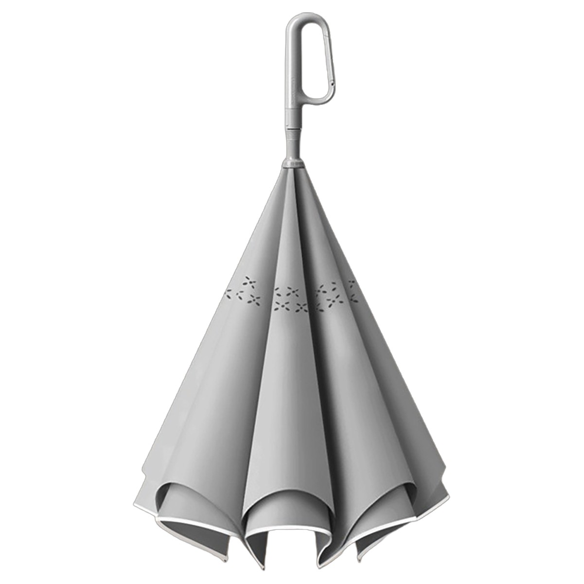 C-Handle Reverse Umbrella with Bag Holder