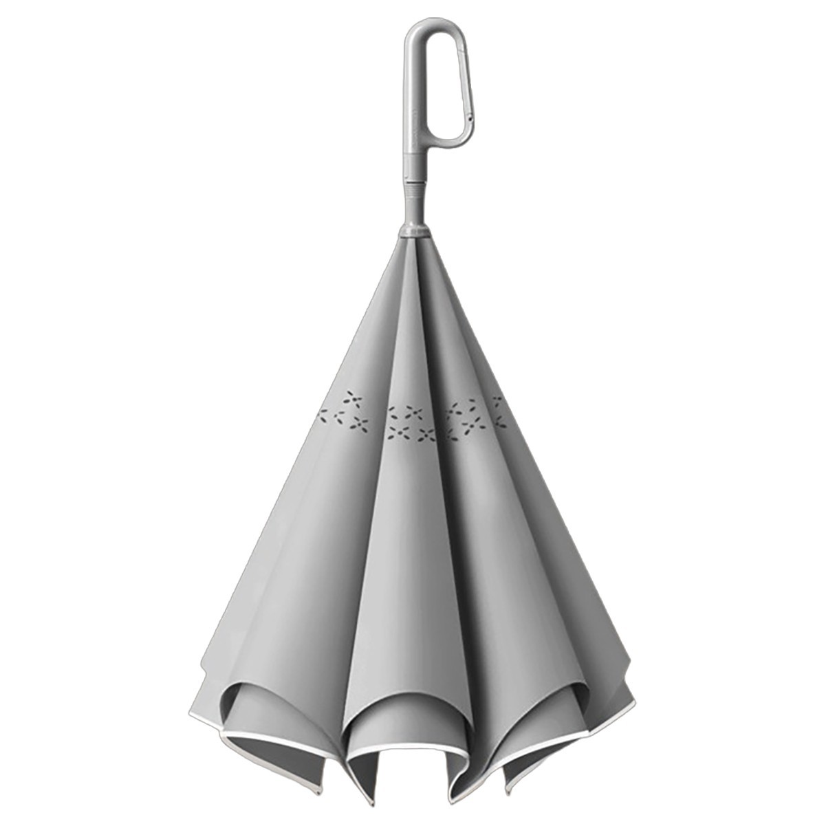 C-Handle Reverse Umbrella with Bag Holder