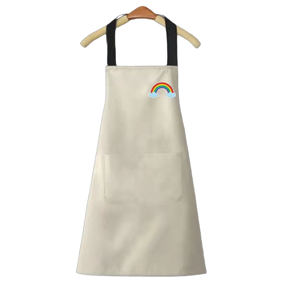 Waterproof Coral Velvet Kitchen Apron
