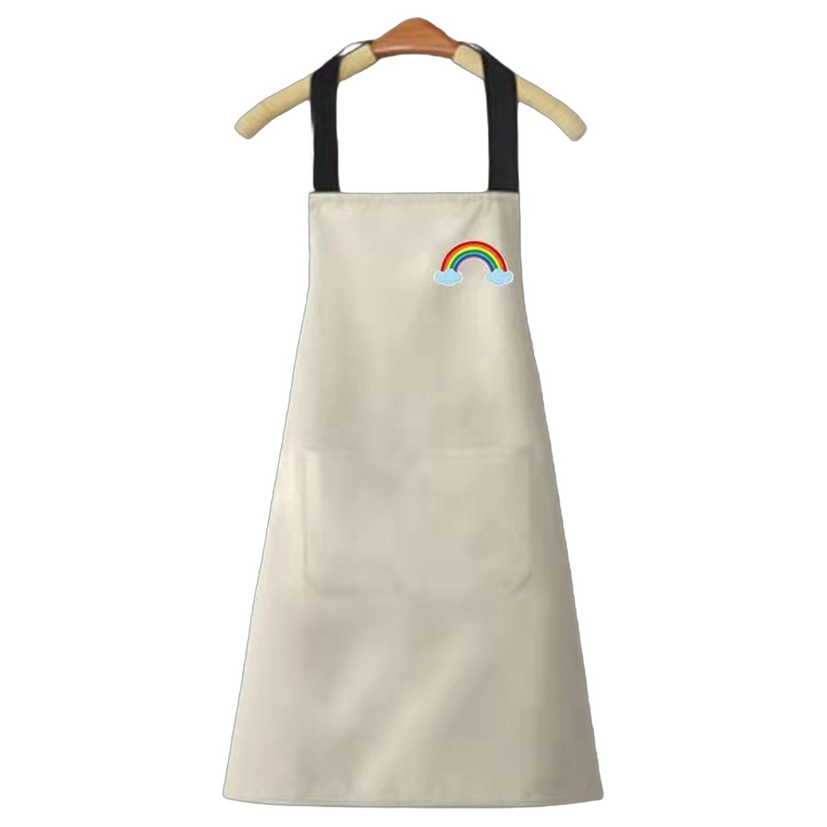 Waterproof Coral Velvet Kitchen Apron